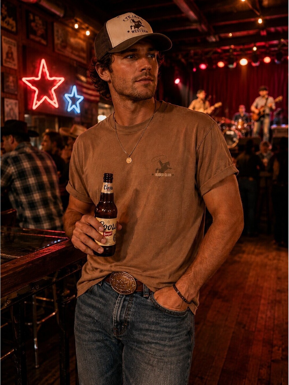 Brown coors tshirt